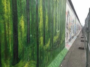 Berlin Wall long shot