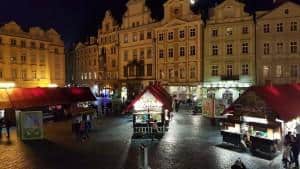 Prague night market