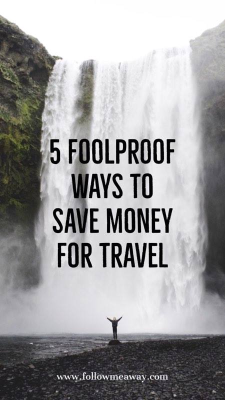 5 Everyday Ways To Save Money for Travel | How To Easily Save Money For Travel | Best Ways To Travel On A Budget | Best ways to save money for travel | 