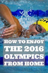 How To Enjoy The 2016 Olympics From Home | 2016 Rio Olympics | Where To Watch The Olympics | Follow Me Away Travel Blog 