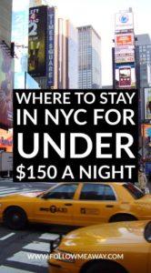 10 Reasons Why Row NYC Is The Best Hotel Near Times Square | Best Hotels In Times Square | What To Do In Times Square | What To Do In New York City On A Budget | Follow Me Away Travel Blog | Where To Stay In New York City