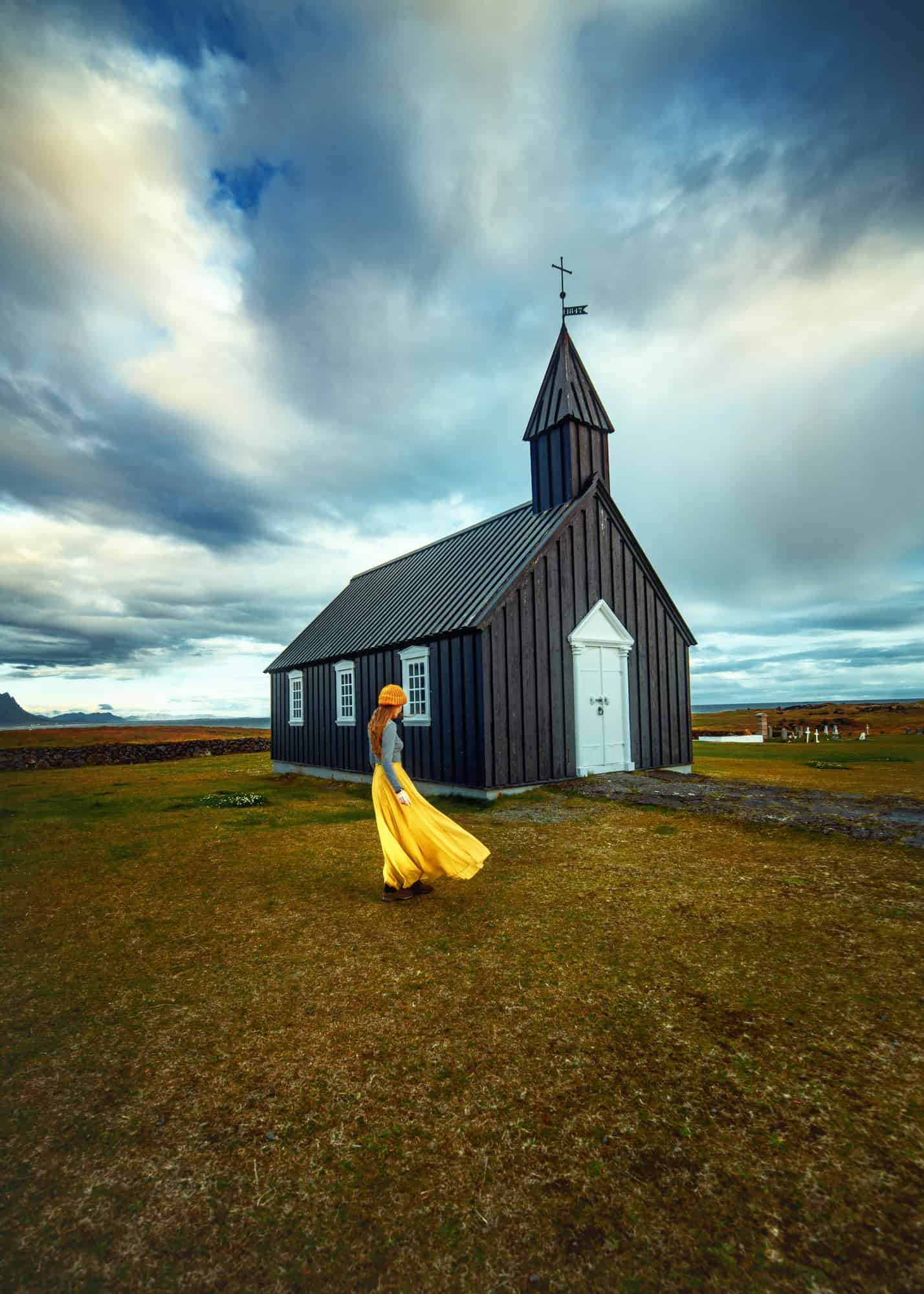 Visit Budir Black Church on Iceland's Snaefellsnes Peninsula