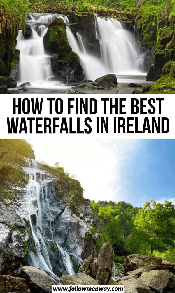 how to find the best waterfalls in ireland