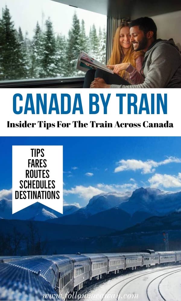 Canada by train: insider tips for the train across canada | how to see Canada by train | what to know before the train trip across canada | Via rail Canada train | canadian train trips | best things to do in Canada #canada