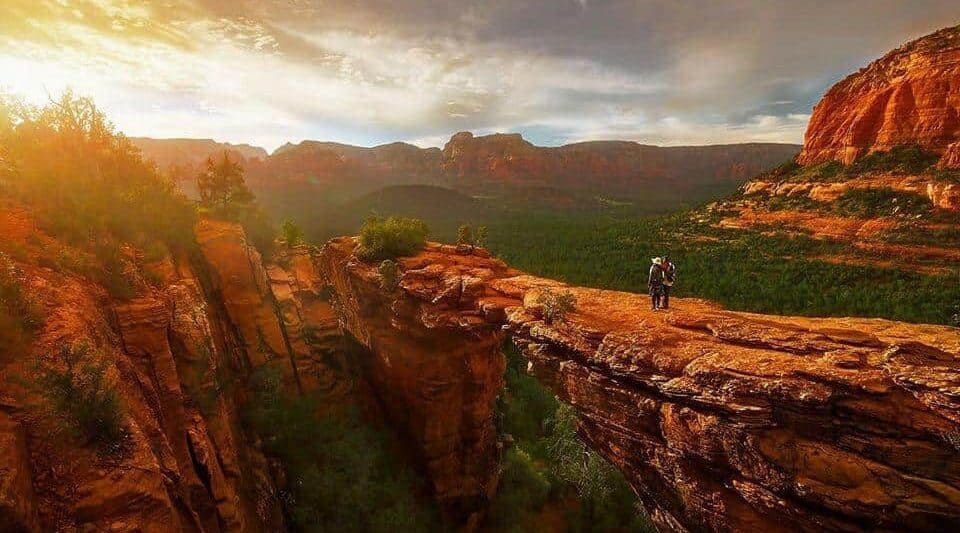 Devils Bridge hike Sedona Arizona road trip