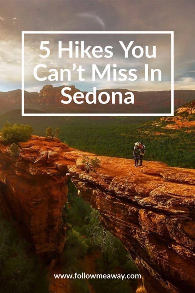 Top 5 Best Hikes In Sedona | Best Easy Hikes In Sedona Arizona | Top Hikes In Sedona | Best Things To Do In Sedona | What To Do In Sedona | Sedona Travel Tips