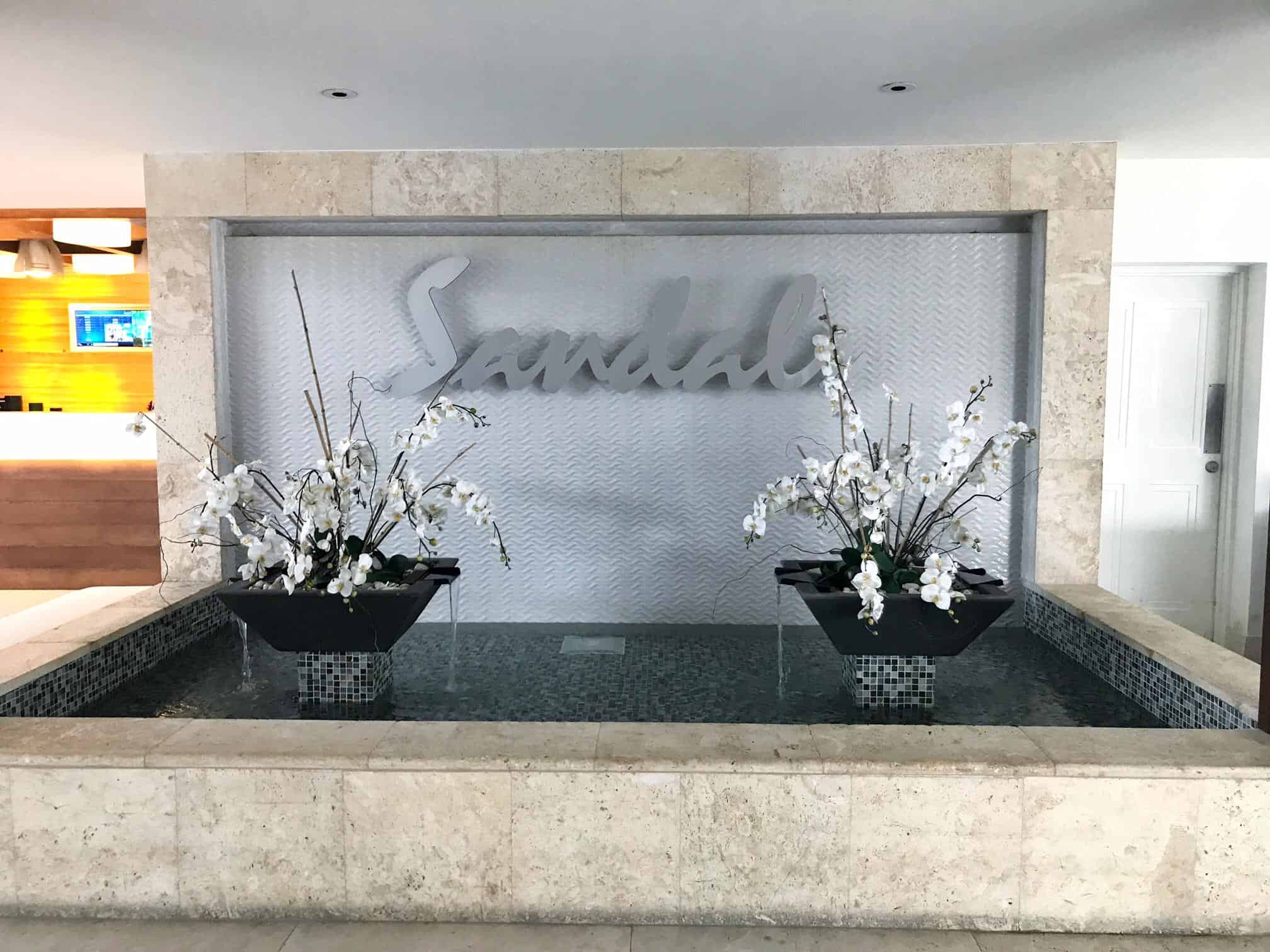 Sandals Montego Bay Jamaica Resort entrance 