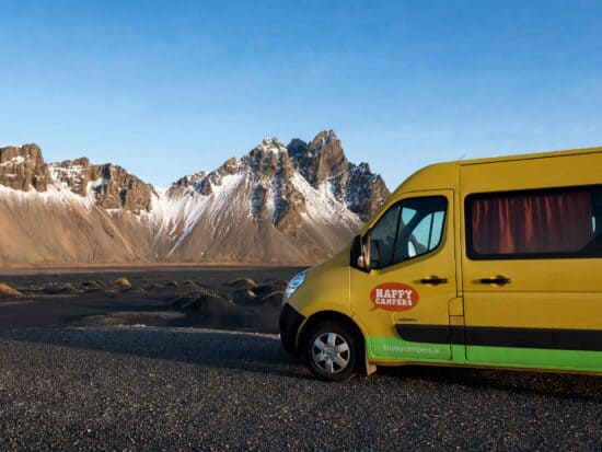 camping in iceland in a campervan | car camping in iceland