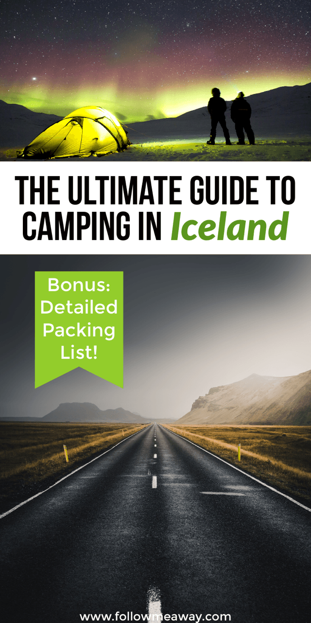 5 things to know about camping in iceland | iceland road trip guide | where to stay on an iceland road trip | iceland travel tips | iceland campervan tips | where to stay in iceland | iceland road trip guide