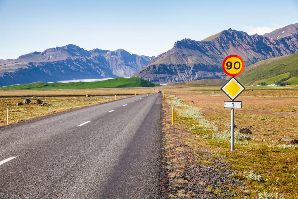 speed limits in iceland 