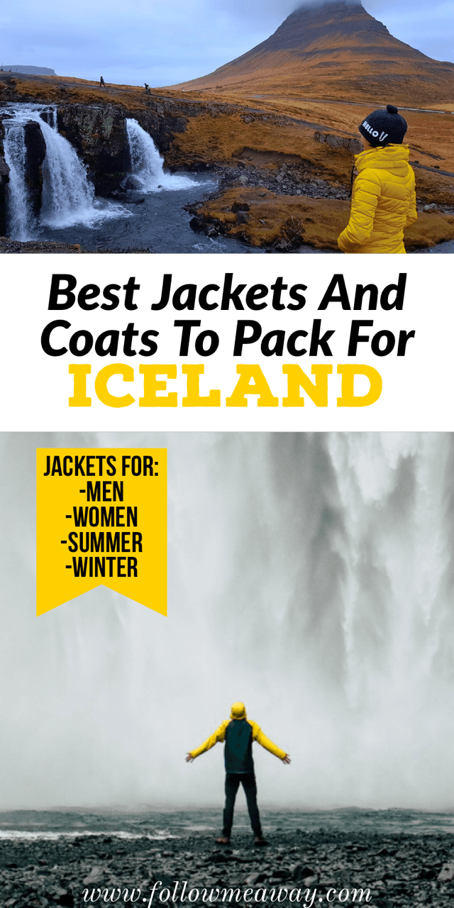 Best Jackets For Iceland To Pack Winter Or Summer | what to wear in iceland | what to pack for iceland | iceland packing list | best jackets to pack for iceland in winter | iceland packing list