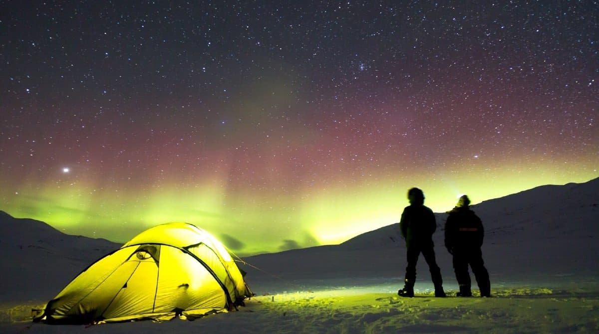 camping is one of the best budget travel tips for iceland