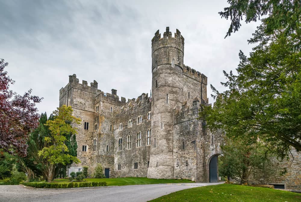 Beautiful, old Kilkea Castle, one of the best castle hotels in Ireland!