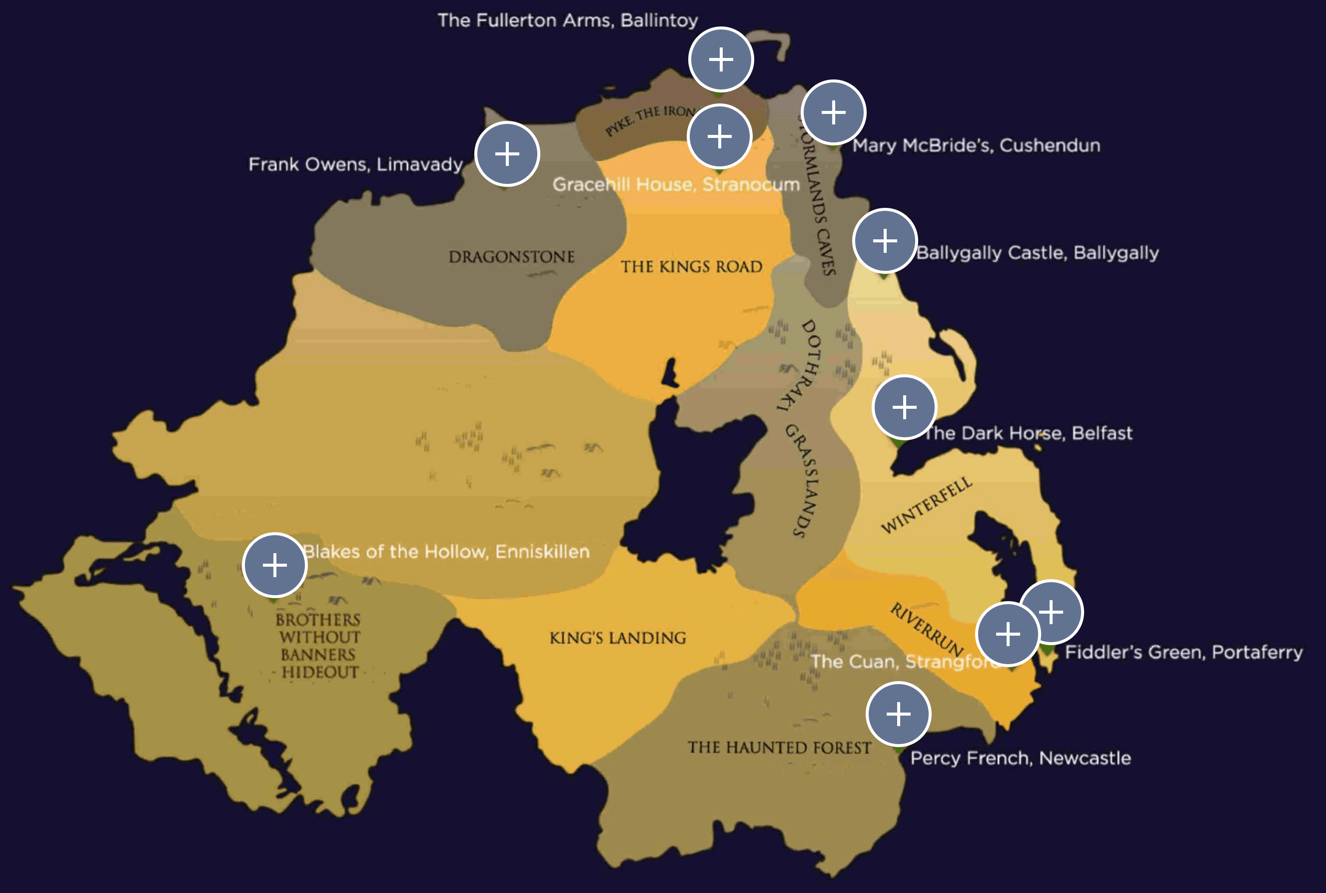 Game of thrones doors map of locations