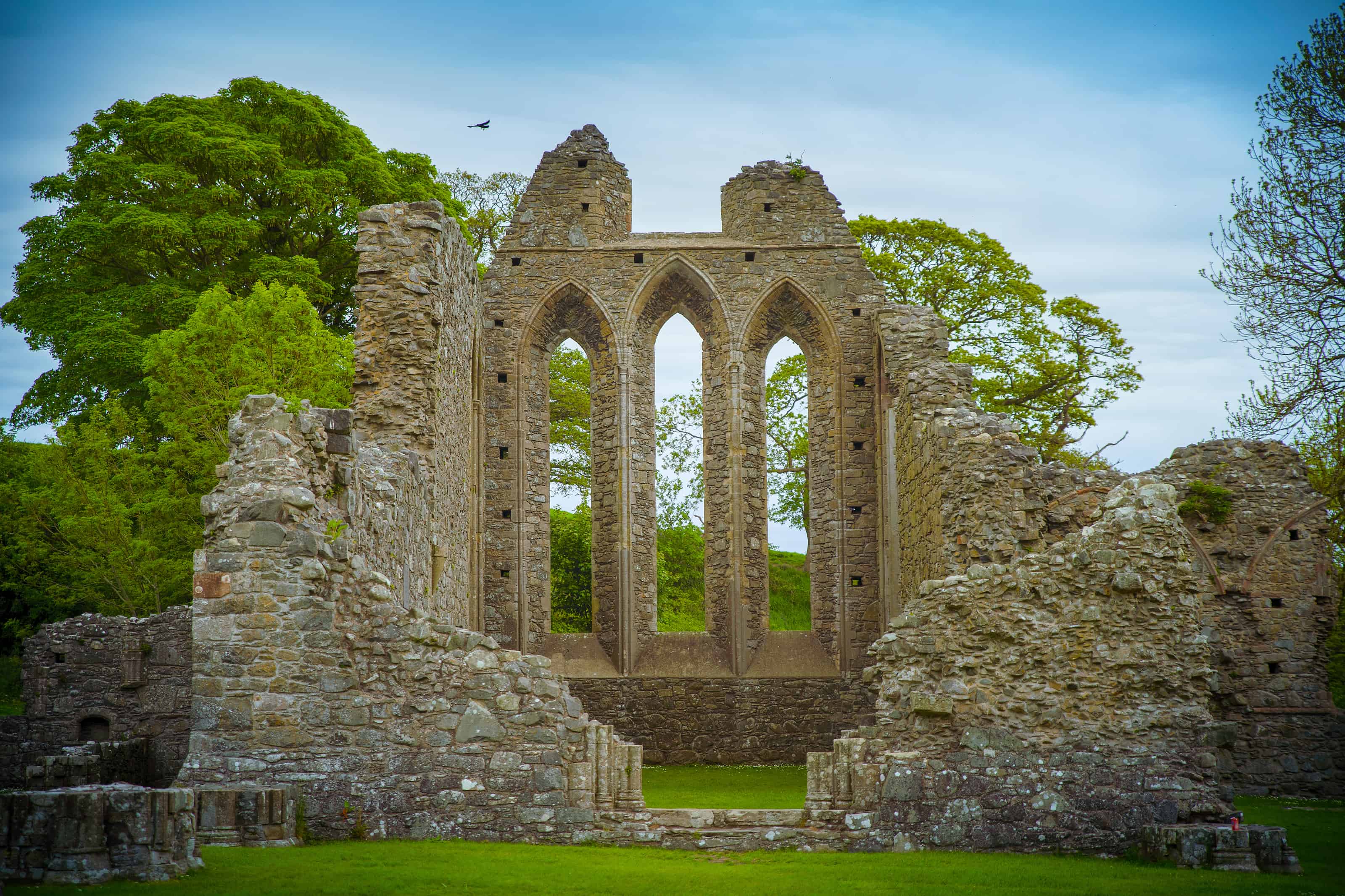 visit Inch abbey in Northern Ireland game of thrones location