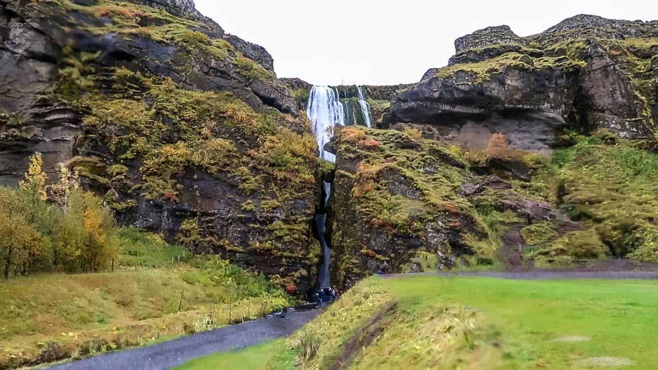 things to do in iceland in winter Gljúfrabúi waterfall