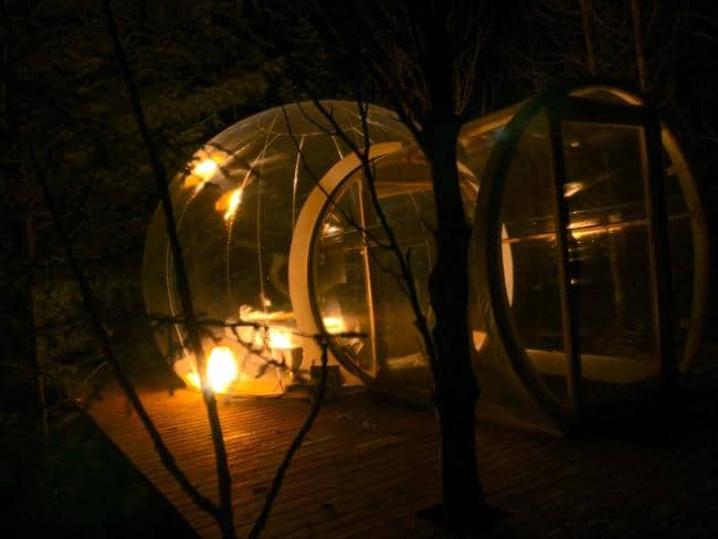 stay at the bubble hotel for one of the coolest things to do in iceland 