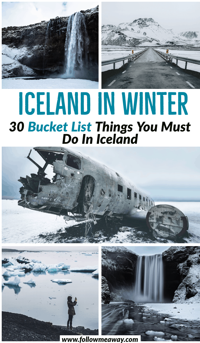 30 Bucket List Things To Do In Iceland In Winter | What to do in Iceland | top things to do in Iceland | Iceland travel tips | how to plan a trip to Iceland | what to do in Iceland in winter | things to do in Iceland during the winter | Iceland bucket list #iceland #bucketlist #travel