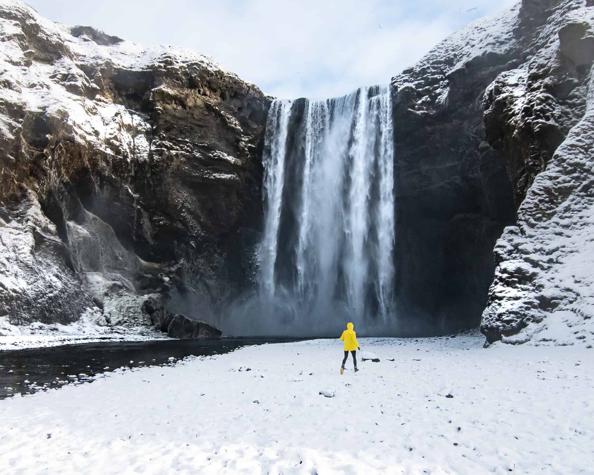 things to do in iceland in winter skogafoss