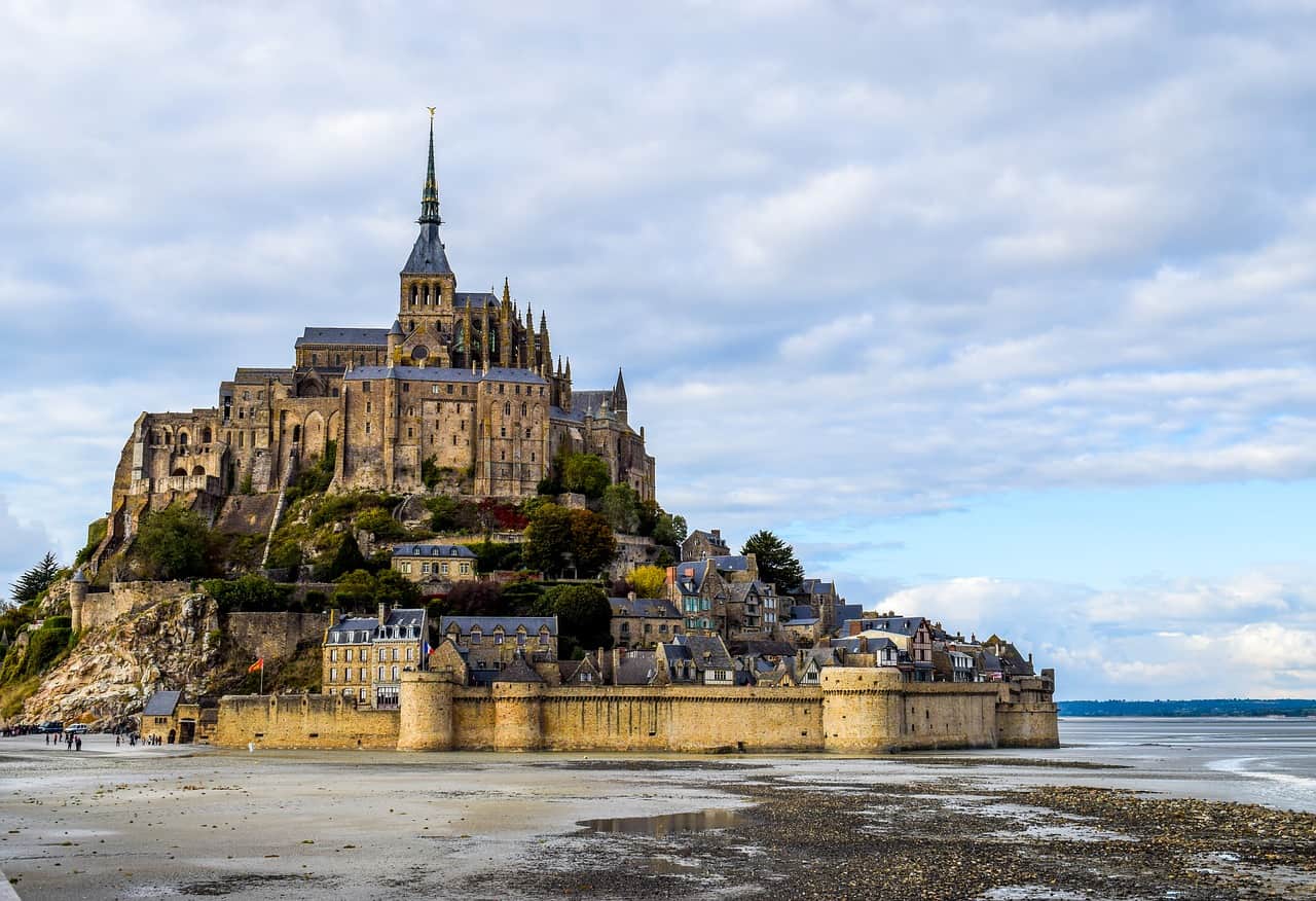 Mont St Michel is an amazing day trip from Paris