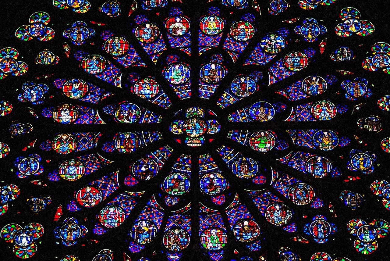 see Notre Dame's Rose Window in Paris 