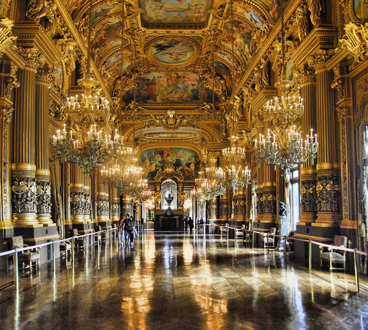 opera garnier in paris is one of the most beautiful places in paris
