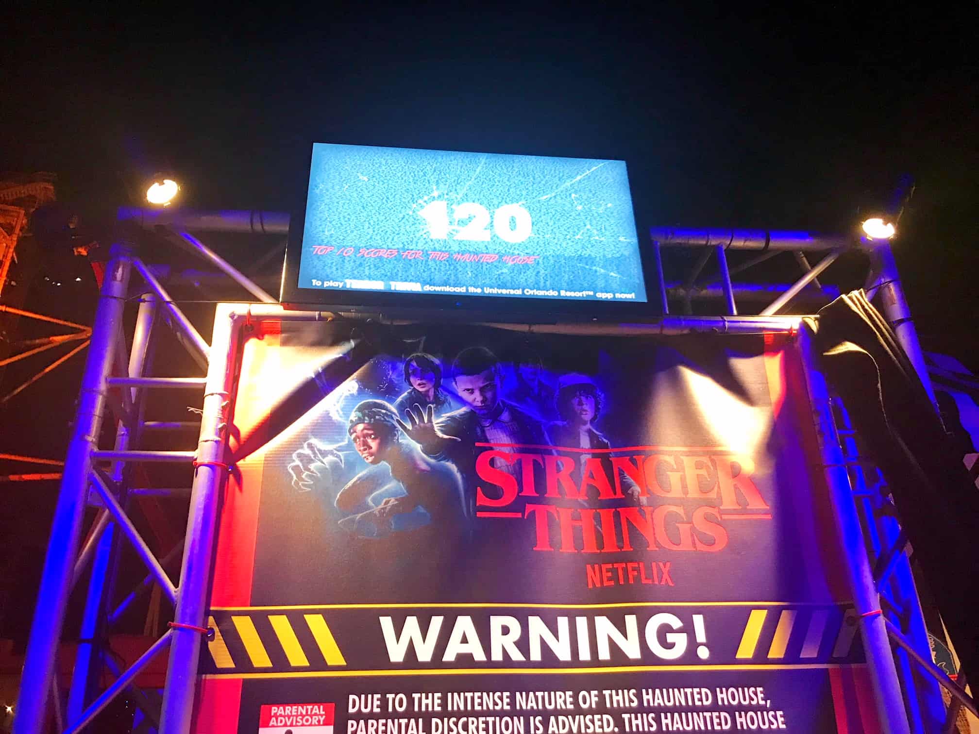 Stranger Things At Halloween Horror Nights Orlando 2018