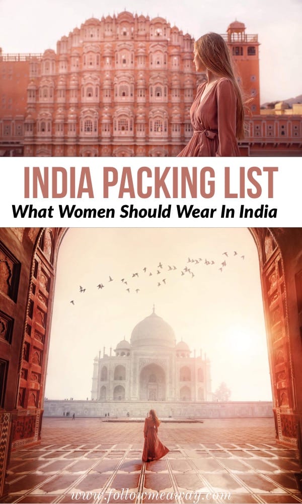 What To Wear In India: India Packing List For Women | India packing list for women | what women should wear in India | india travel tips | what to pack for India | solo female travel in india 
