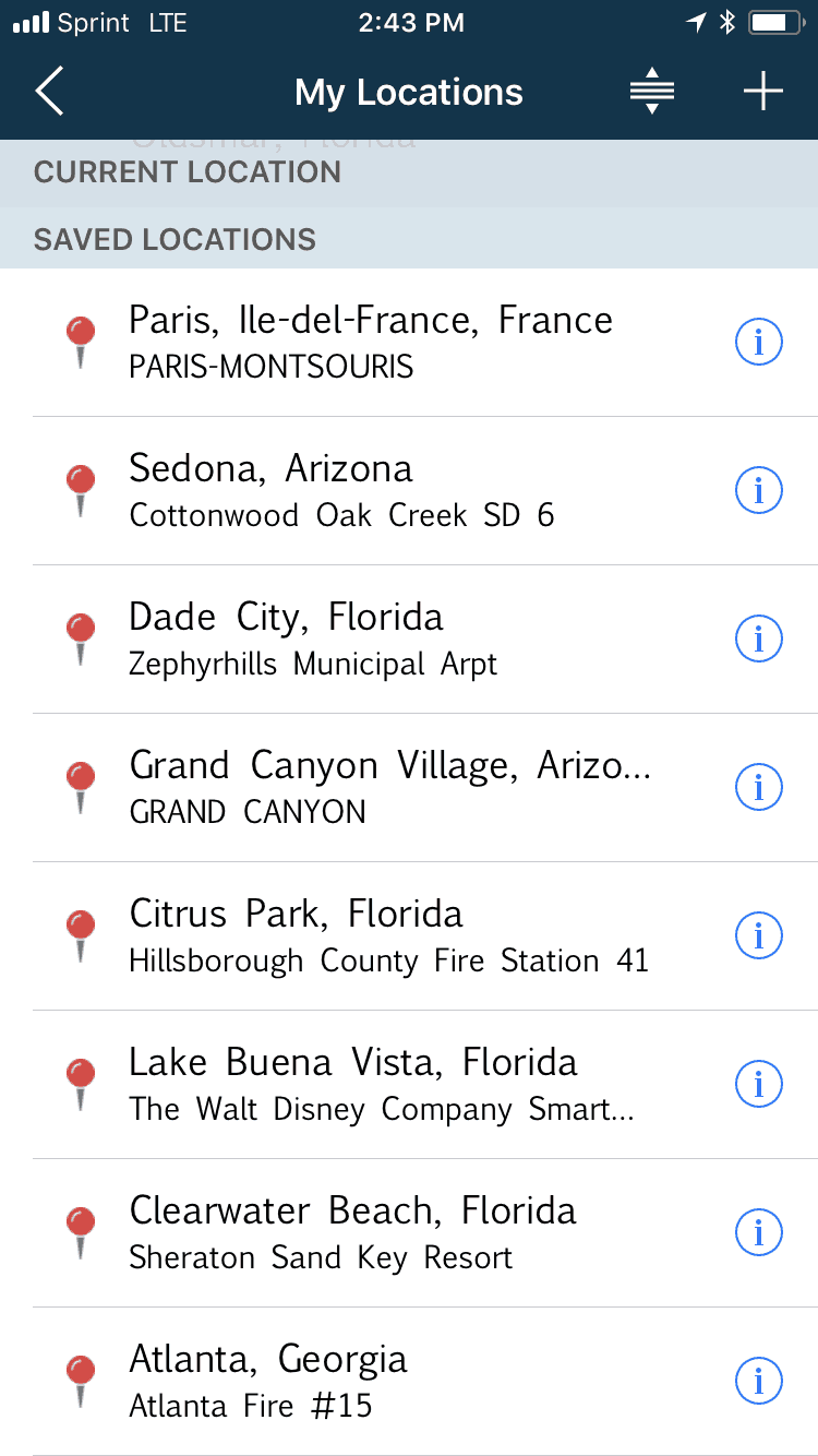 road trip log app