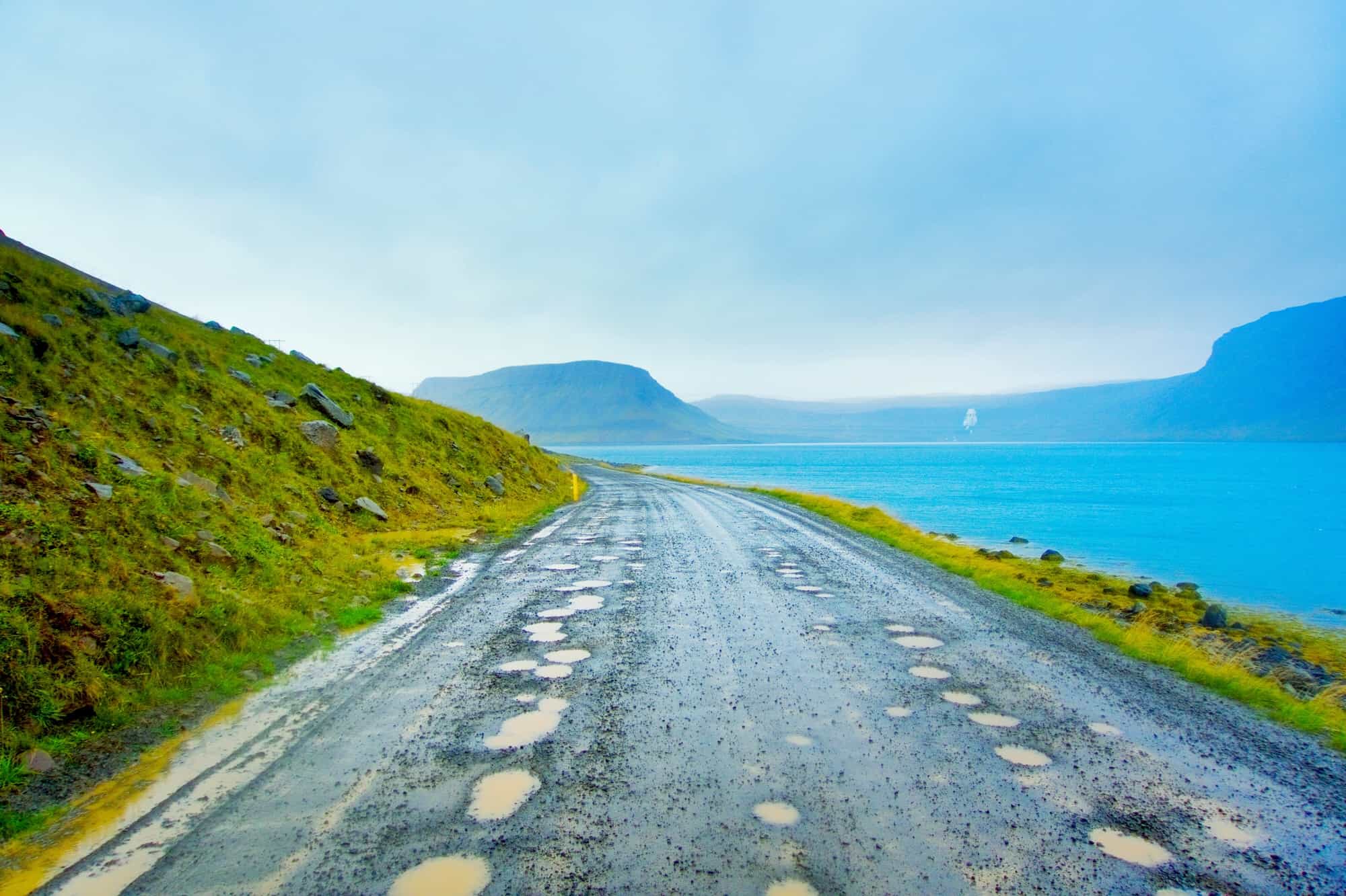  What To Know Before Visiting The Westfjords Iceland | Driving in Westfjords Iceland is pretty bad with potholes and roads