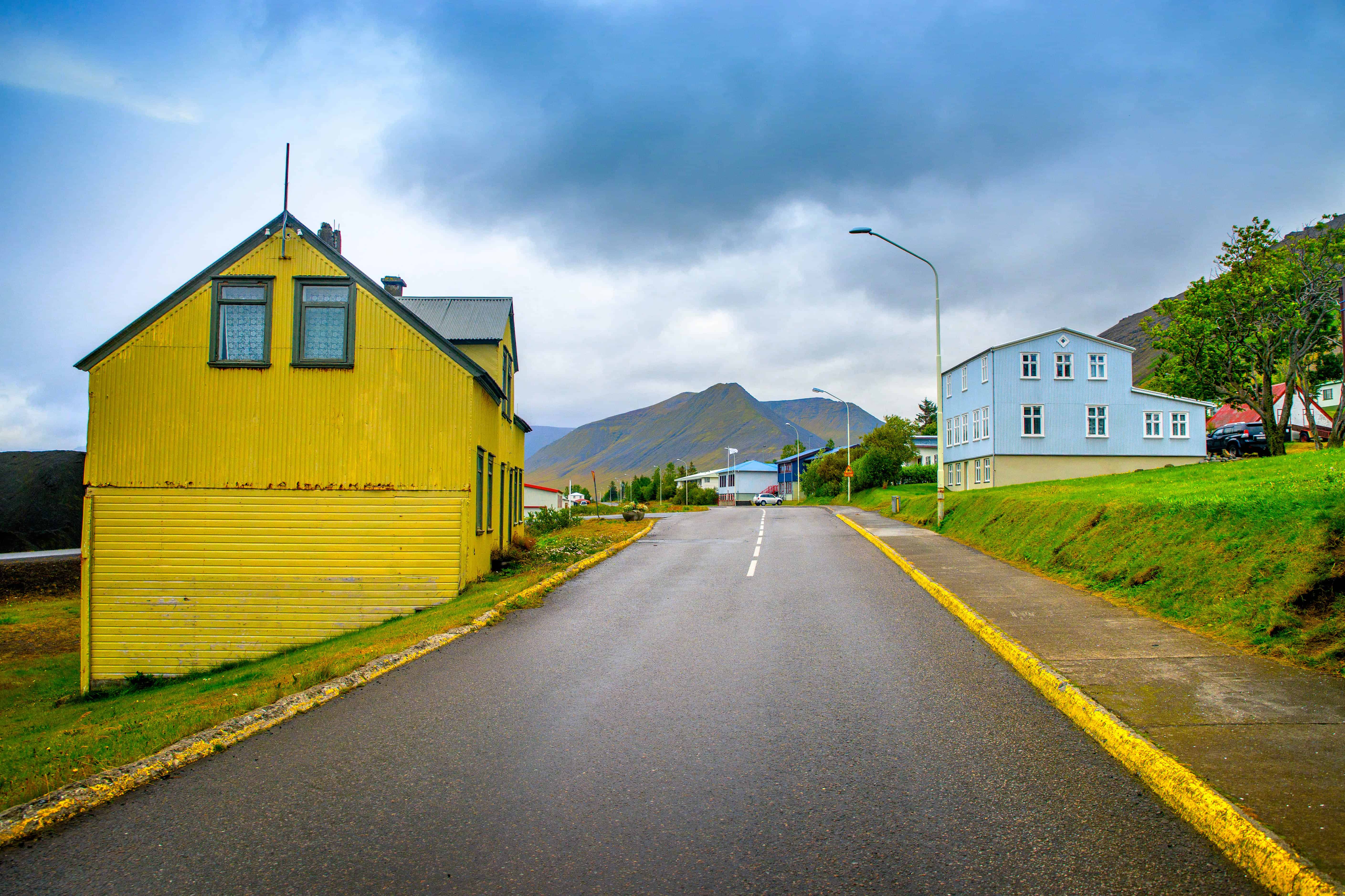 cute houses in the westfjords iceland 