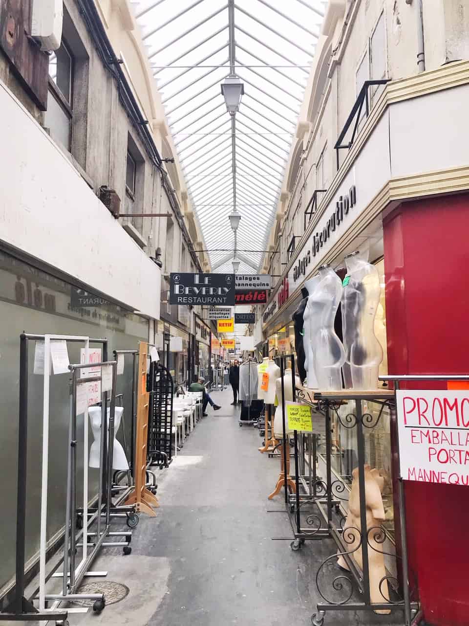 Passage du Caire is Paris' fashion covered passage | shopping in Paris 