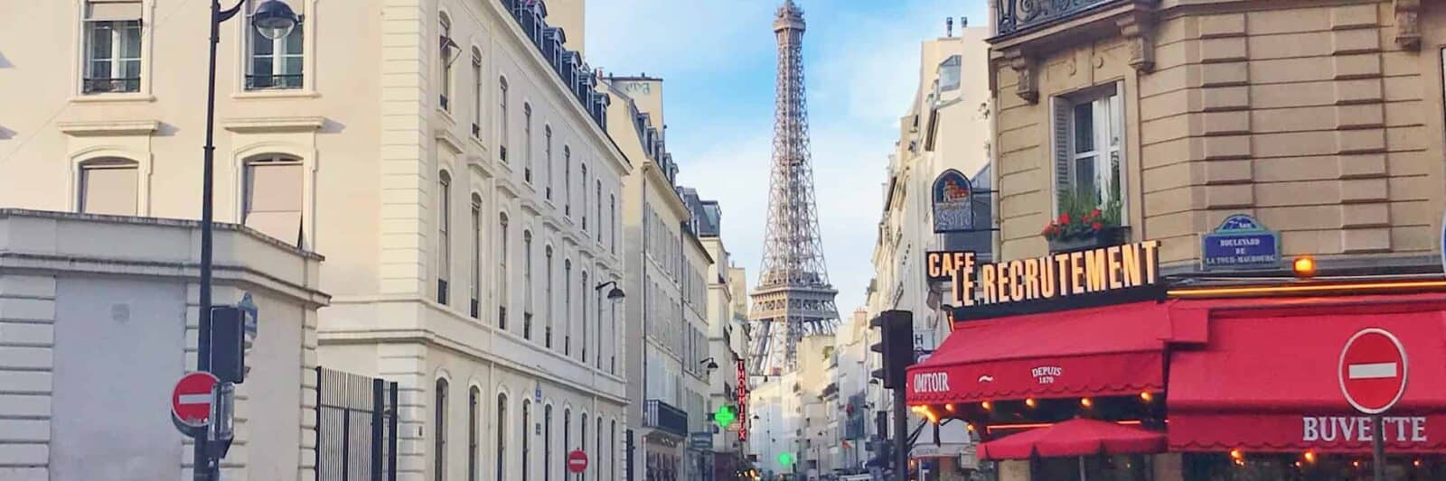 Rue Saint-Dominque is one of the best streets in Paris for the Eiffel Tower views | paris travel tips | paris photography