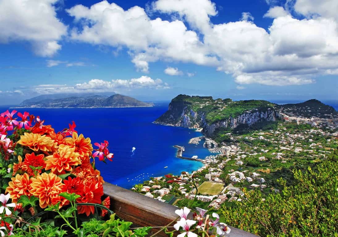Capri is one of the most beautiful and well known Islands of Italy 