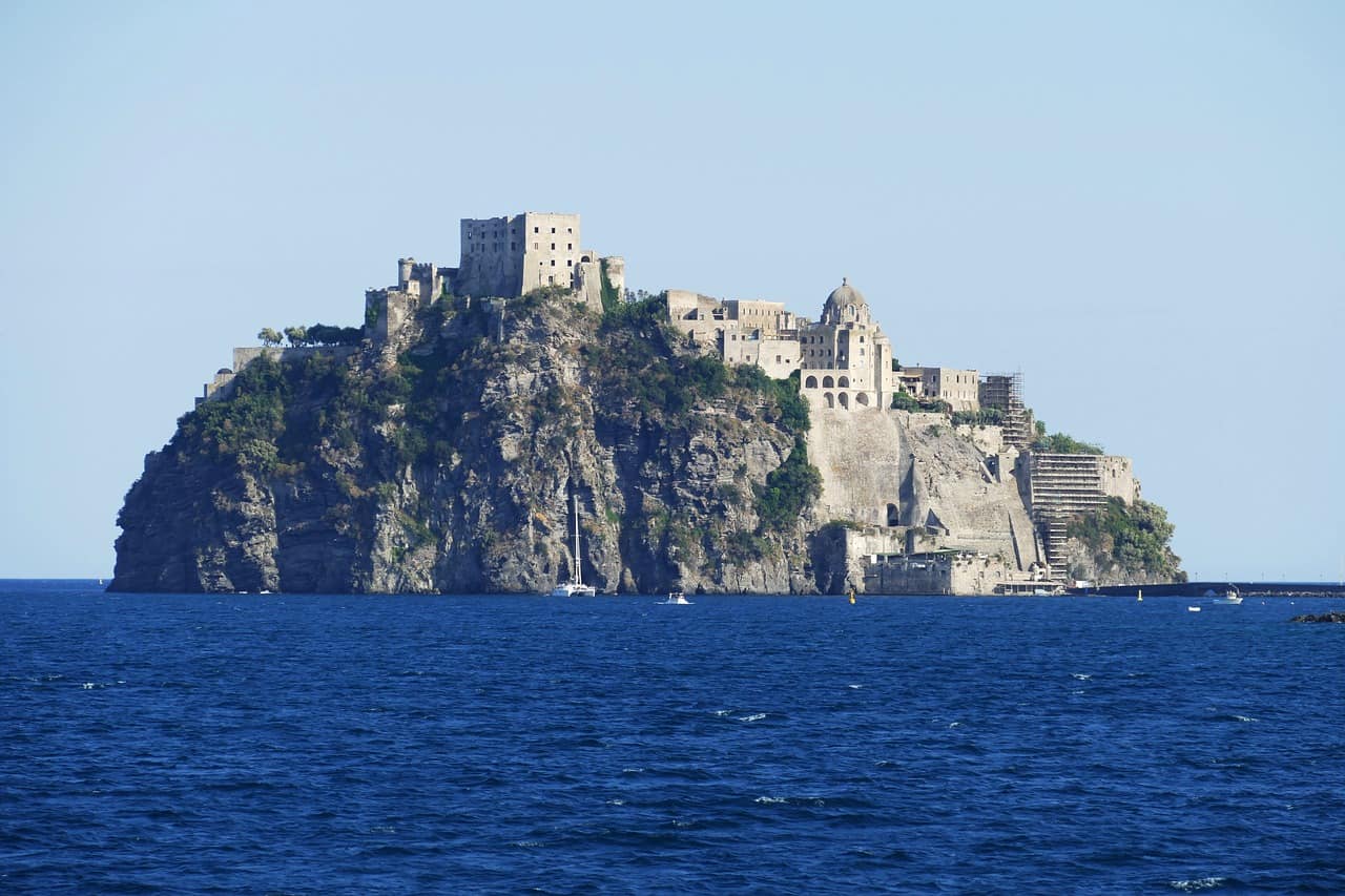 Ischia Is the Italian Island that is home to baths and volcanic warmed water