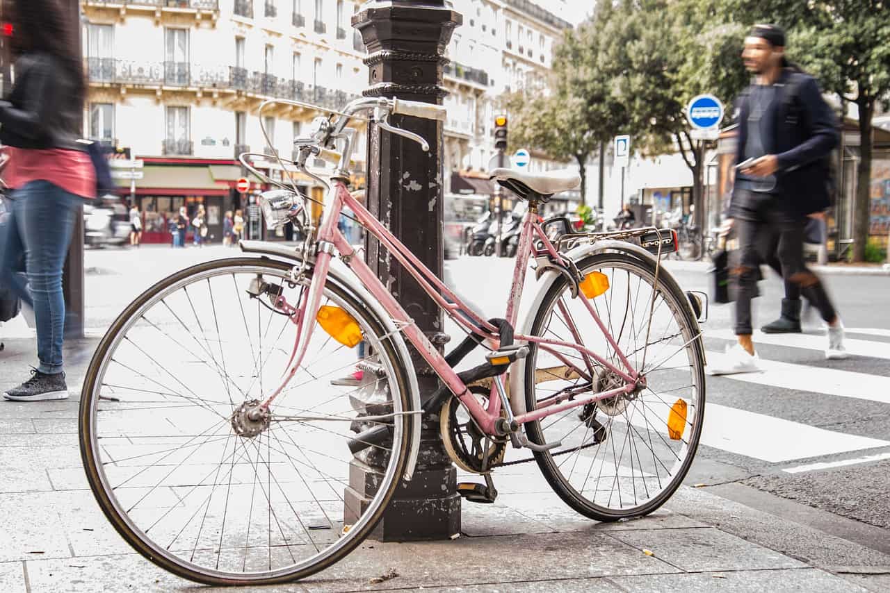 Biking is a popular way to get around Paris during your trip in the spring