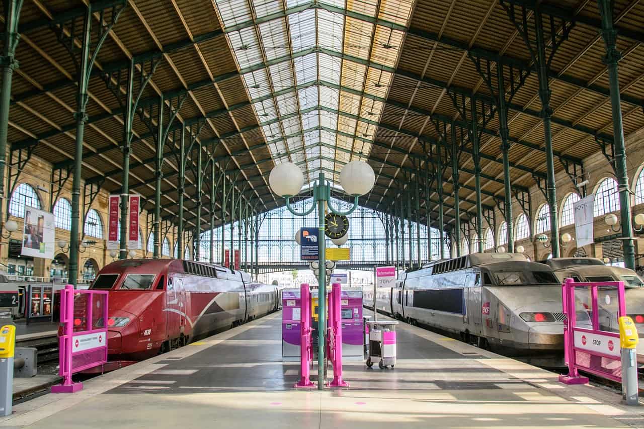 You can take the train to paris if you want to visit in the spring 