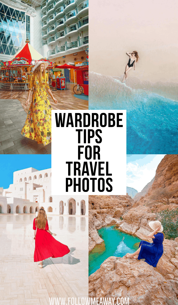 wardrobe tips for travel photos