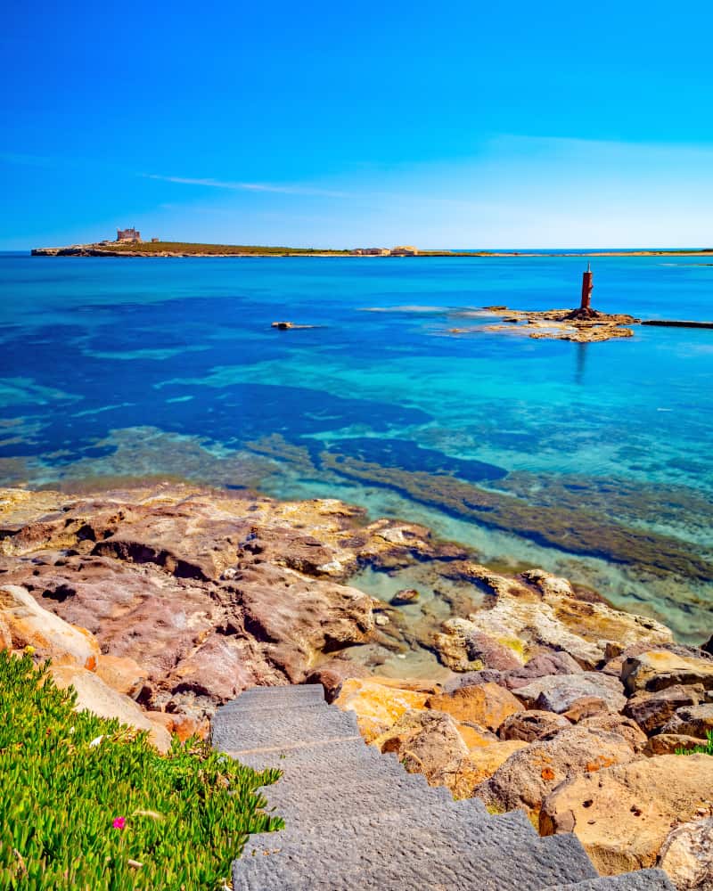 lovely beach walkway at Portopalo di Capo Passero