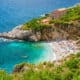 Beautiful Sicily Beach Riserva Naturale Dello Zingaro with people on it