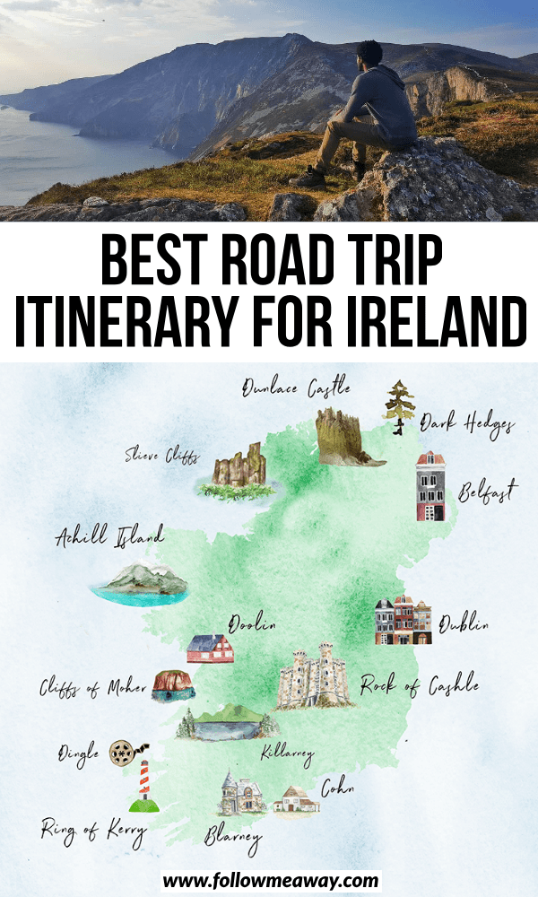 road trip itinerary for ireland