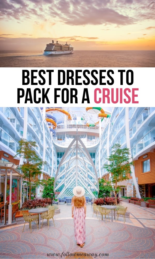 Best dresses to pack for a cruise | Best Affordable Cruise Dresses From Casual To Cocktail | formal dresses for a cruise | beach cruise dresses | cruise packing list | what to wear on a cruise in the Caribbean | how to pack for a Caribbean cruise 