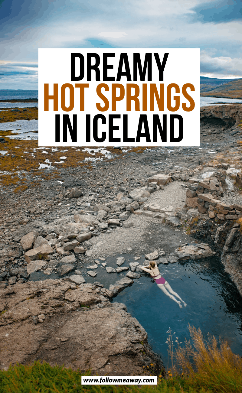 Dreamy hot springs in iceland