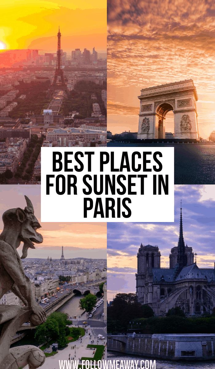 Best places for sunset in Paris | how to see the sunset in Paris | paris sunset tips | best hidden gems in Paris | Paris travel tips | what to do in Paris 