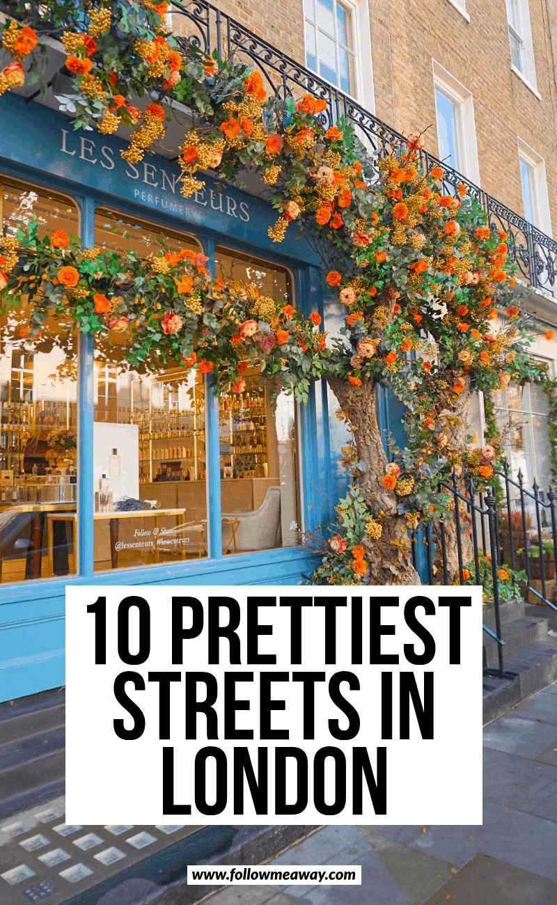 10 prettiest streets in london