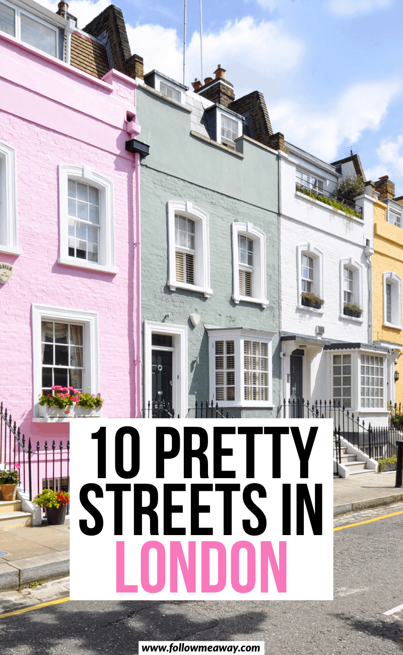 10 pretty streets in london