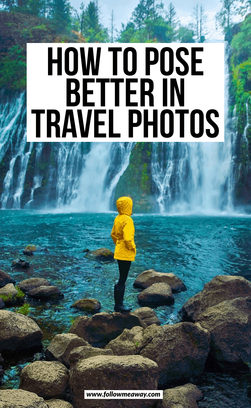 how to pose better in travel photos