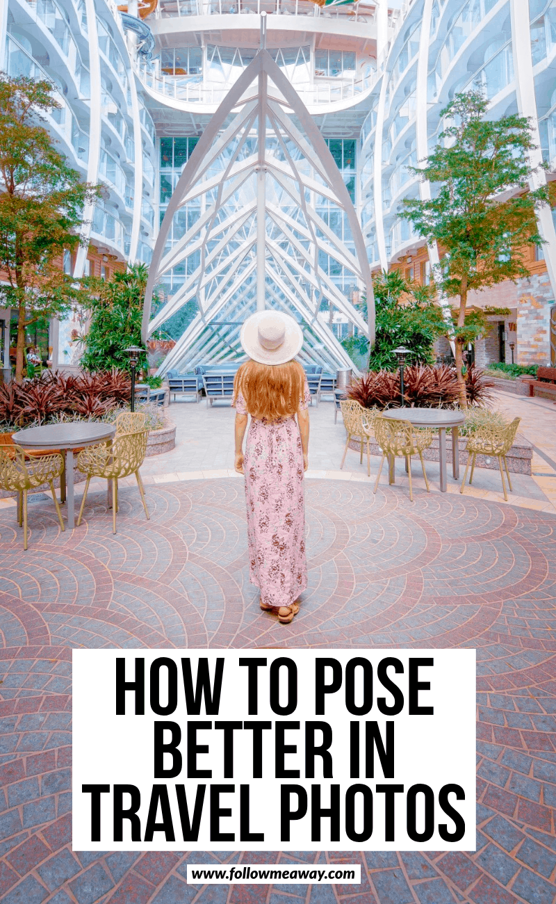 how to pose better in travel photos