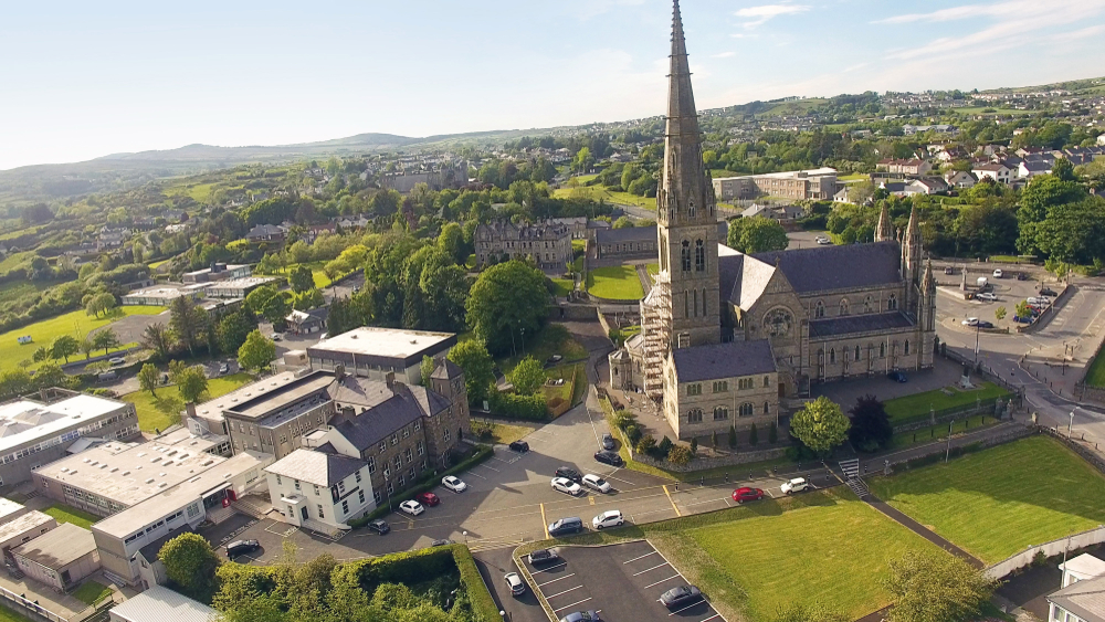 See the cathedral in Letterkenny