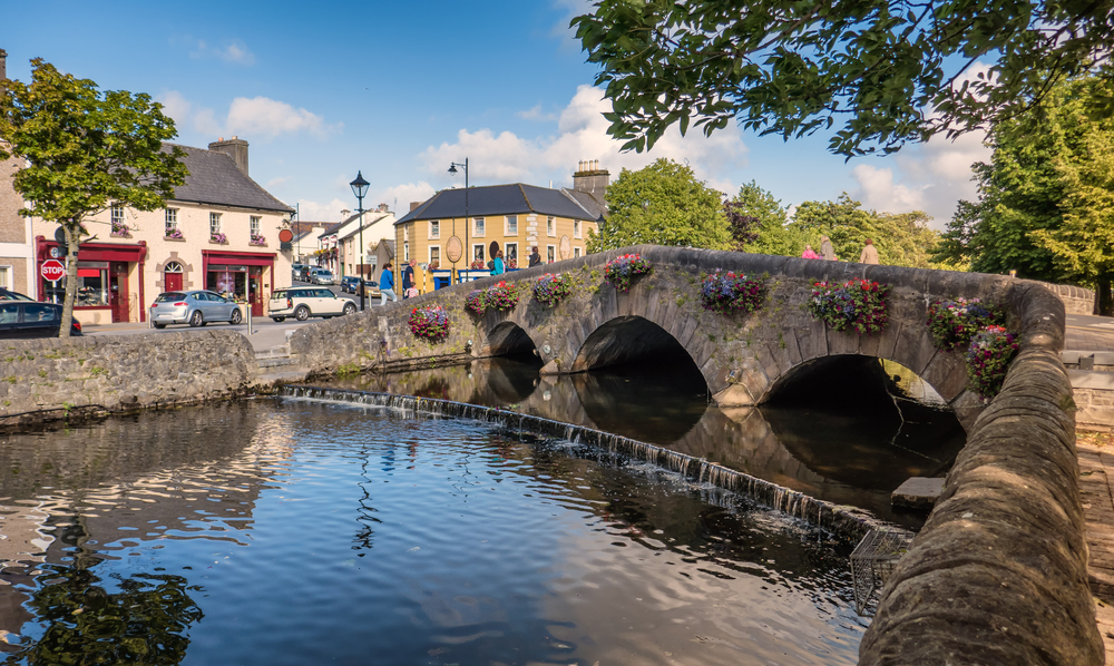 Visit Westport bridge while exploring Irish towns